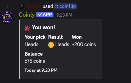 Coinflip game