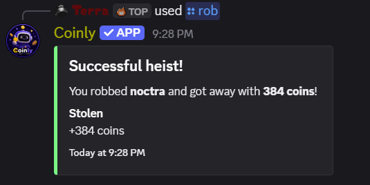 rob command