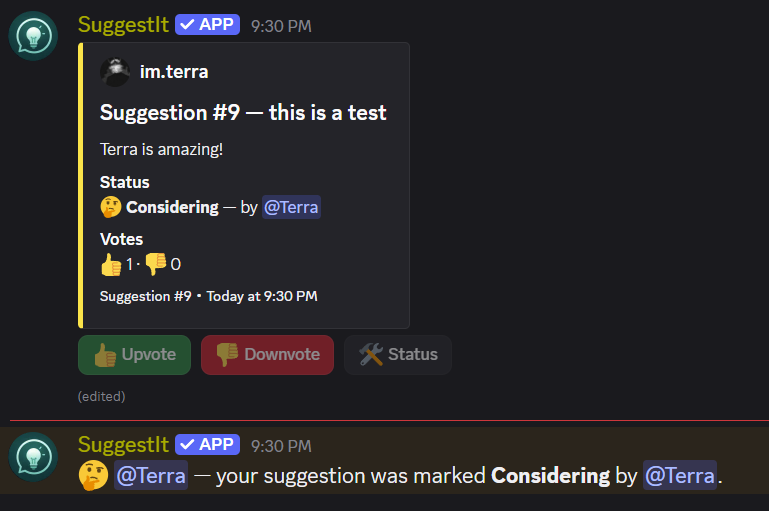 preview suggestion
